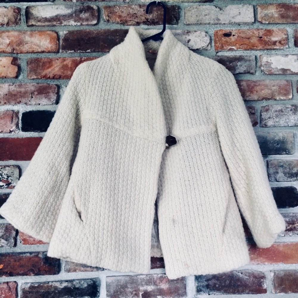 LAST CHANCE! Free People Knit Wool Jacket